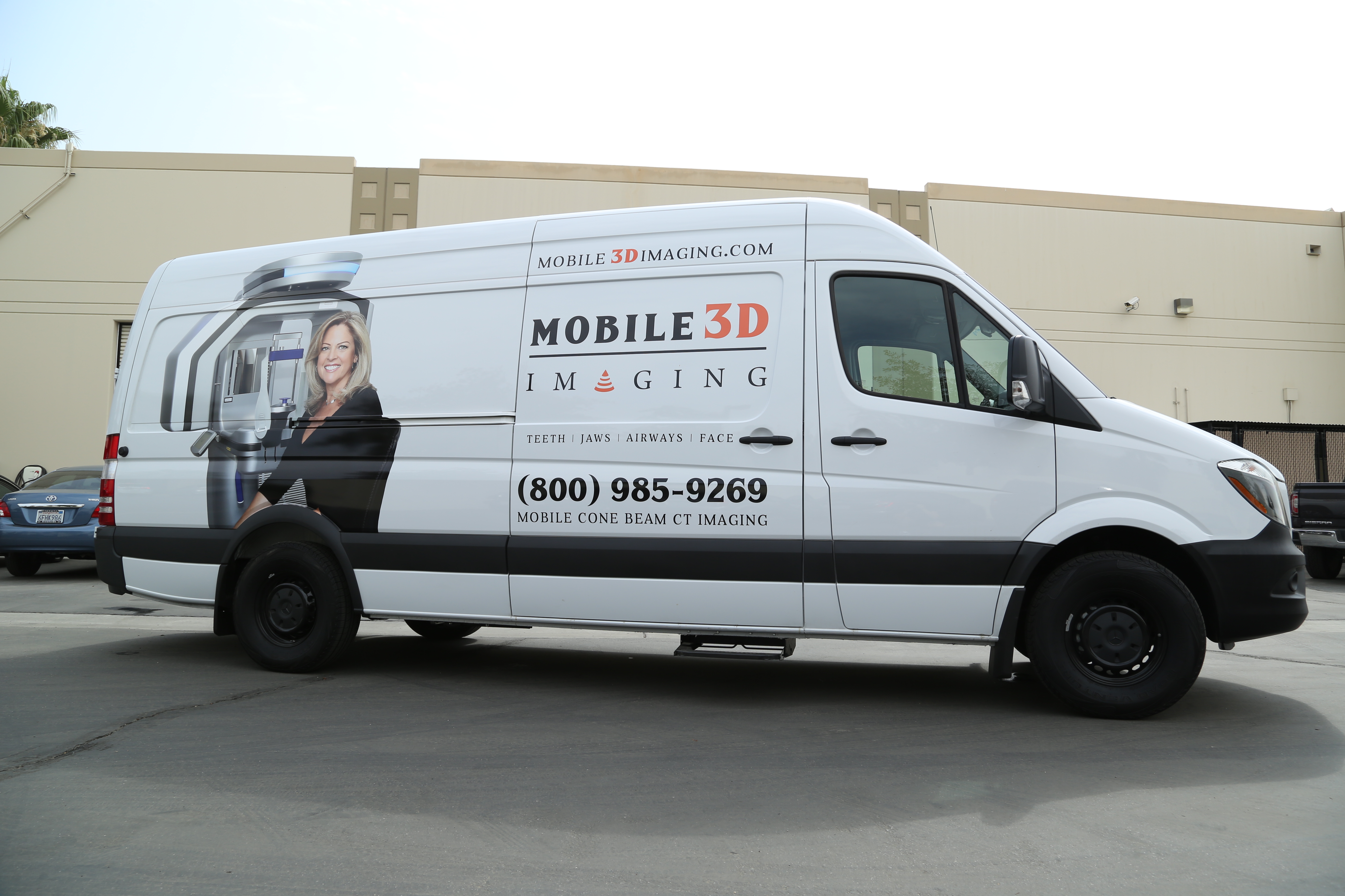 Mobile CT Scan Vans